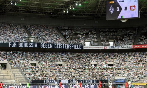 Tribine su bile 'pune', ali nije bilo huka; nogomet jednostavno nije isti, a poruka Borussijinih navijača cijelom svijetu je jasna