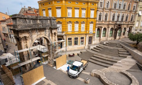 Pronađeni povijesni ostaci na gradilištu u pulskoj ulici Castropola