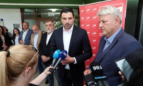 Bernardić o 'jeftinom triku' Ćorića s Krešićem i županu Komadini: Jači je od Medveda!