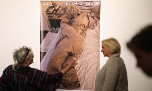 [FOTO] Vidjeti umjetnost na nevjerojatnim mjestima: Zavirite u novu izložbu Borisa Bućana u zagrebačkom HDLU