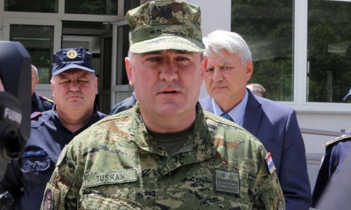 U centru u Šapjanama inženjerija MORH-a priprema teren