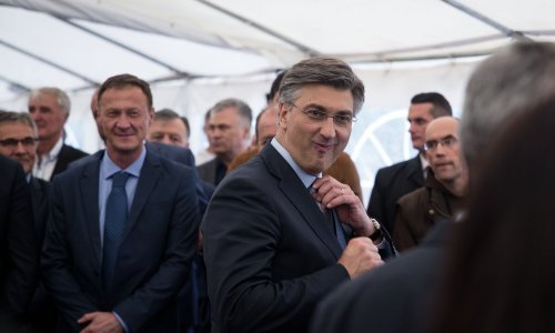 Plenković položio temeljni kamen za tvornicu Podravke u Hercegovini