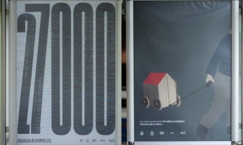 U tramvajima i autobusima tijekom lipnja možete vidjeti plakate domaćih dizajnera koji će vas duboko potresti