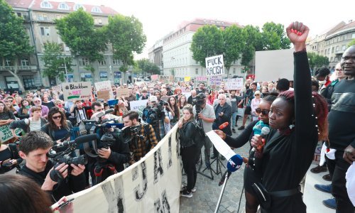 [FOTO] Prosvjed protiv rasizma u Zagrebu: 'Ne mogu nas sve pobiti!'