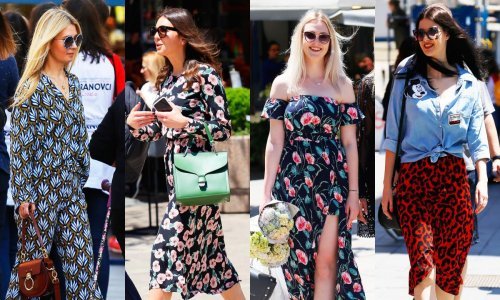 Modno šarenilo na zagrebačkoj špici: Ljepotice prigrlile najpopularniji proljetni uzorak i prošetale nove stajlinge