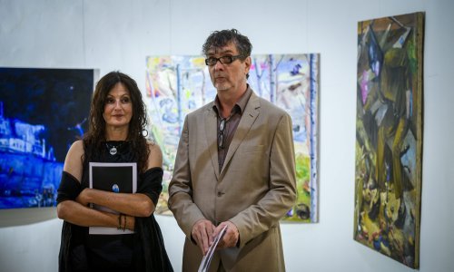 Otvorena izložba slikara Bojana Šumonje u Galeriji Sv. Krševan