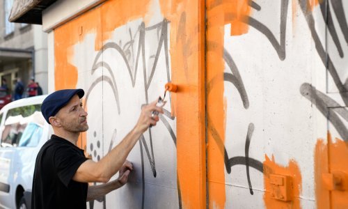 [FOTO/VIDEO] Na zagrebačkim trafostanicama osvanuli murali Danijela Žeželja, Klare Rusan i Gorana Rakića