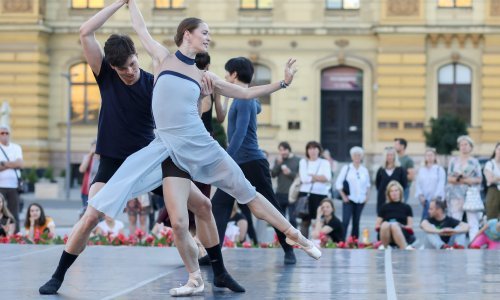 U romantičnom ozračju Zagrepčani uživali u baletu
