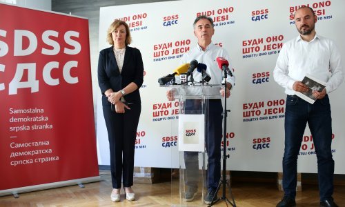 Pupovac, Jeckov i Milošević kandidati SDSS-a na parlamentarnim izborima