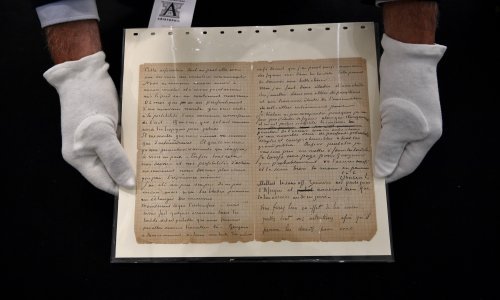 Pismo Van Gogha i Gauguina prodano za 210.000 eura