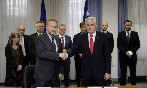HNS BiH: Sporazumi o Izbornom zakonu i Mostaru važni za EU put BiH