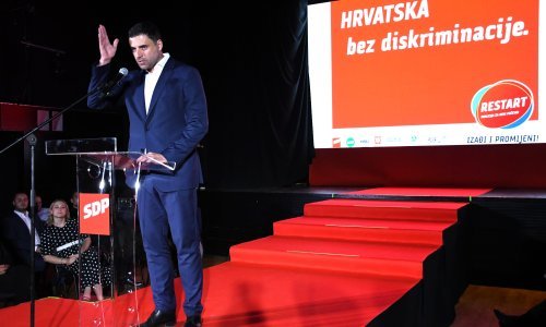 Bernardić iz Koprivnice: Izbori su mogućnost da se odlučimo za zemlju u kojoj se neće krasti