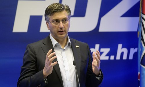 [VIDEO] Plenković predstavio kandidate u I. izbornoj jednici, osvrnuo se i na Škoru: On očito svaki dan proklizava na suhom