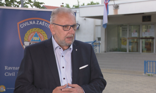 Božinović izrazio sućut obitelji vatrogasca koji je preminuo tijekom intervencije zbog nevremena u Zagrebu