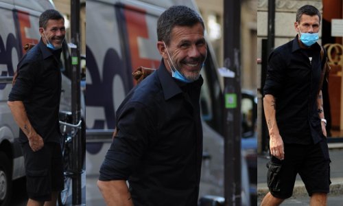 Nasmijani Zvonimir Boban u ležernoj šetnji ulicama Milana, no ovoga puta ne i u društvu supruge