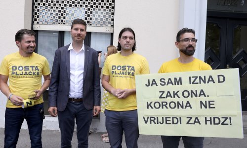 [VIDEO] Koalicija Dosta pljačke: Plenković je licemjeran, politika restrikcija doživjela poraz