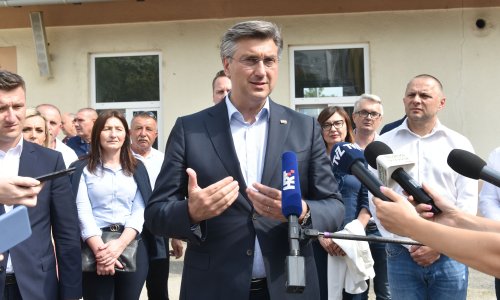 Plenković: Sjever Hrvatske Vladi je iznimno važan, već je uloženo osam milijardi kuna