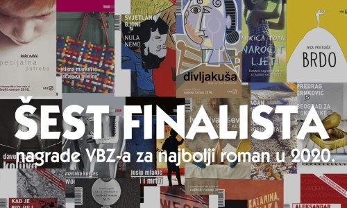 Odabrano šestero finalista V.B.Z. književne nagrade 2020.
