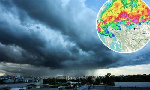 [FOTO/VIDEO] Opaka fronta protutnjala Hrvatskom: Nevrijeme poharalo sjever Hrvatske, u Zagrebu skidalo krovove