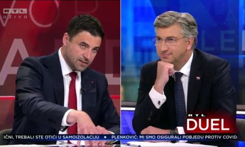 Veliki duel Plenkovića i Bernardića: Zaiskrilo odmah na početku s koronom, kulminiralo na europskim temama i pozdravu ZDS, a u setu osobnih pitanja našli dodirnu točku