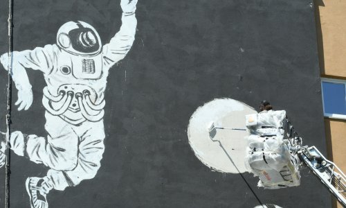 [FOTO] Nova lica grada: Sisak dobio pet novih murala u potpisu domaćih umjetnika