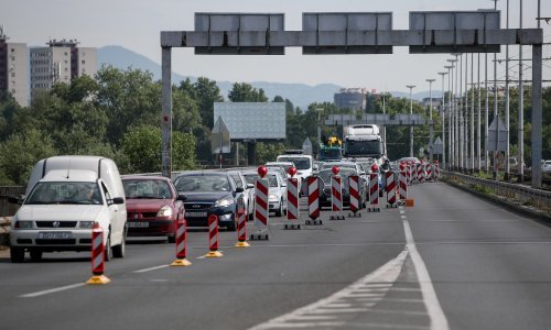 [FOTO/VIDEO] Počela sanacija Mosta mladosti u Zagrebu, a ujedno nastale prometne gužve; doznajte kada će završiti