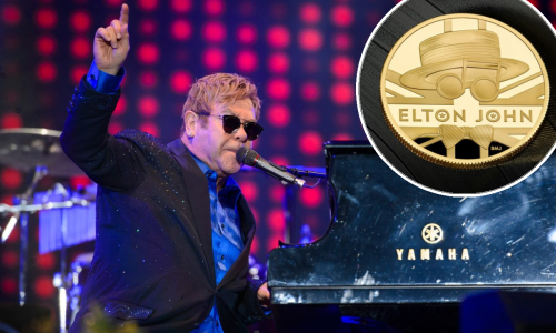 Britanska kraljevska kovačnica odala počast Eltonu Johnu