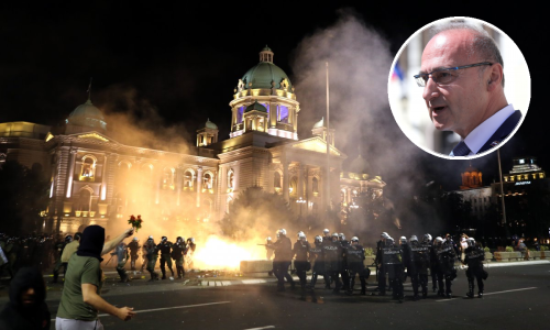 Grlić Radman: Želimo red, mir i stabilnost u Srbiji, neka prosvjedi budu mirni