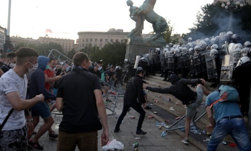 Elitna srpska vojna postrojba odbila razbijati demonstracije u Nišu: 'Vojnici imaju obitelji i neće se boriti protiv njih'