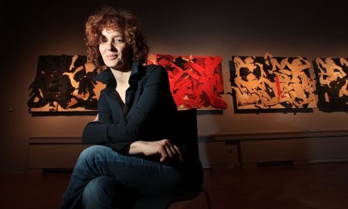 Izložba Dubravke Lošić 'Trkači' u Klaustru crkve sv. Frane u Splitu