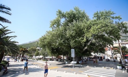 Mladić divljao Baškom Vodom i porazbijao sve što mu se našlo na putu: Pet motocikala, automobil...