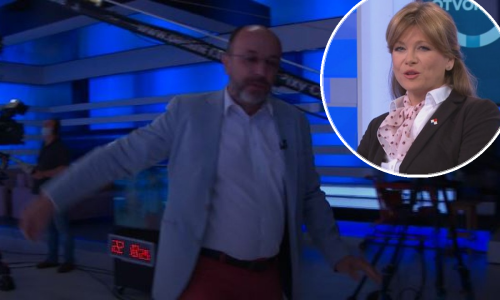 [VIDEO] Krešimir Macan demonstrativno napustio emisiju Otvoreno i Karolini Vidović Krišto poručio da je spodoba