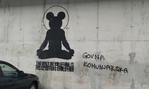 HDLU o vandalizaciji grafita Igora Grubića na zgradi zagrebačkog MSU-a: Svako uništavanje umjetničkog djela u javnom prostoru kažnjivo je i kulturocid