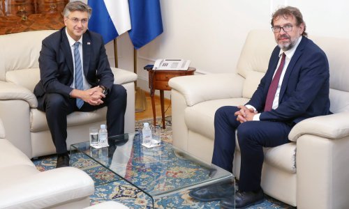 Plenković i Žigmanov o sustavnim rješenjima za bolji status Hrvata u Srbiji