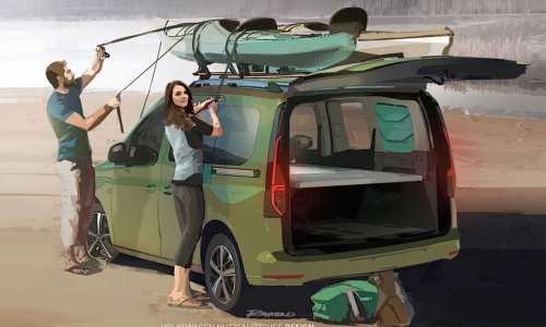 Volkswagen Mini-Camper; prve skice novog Caddyja za odmor