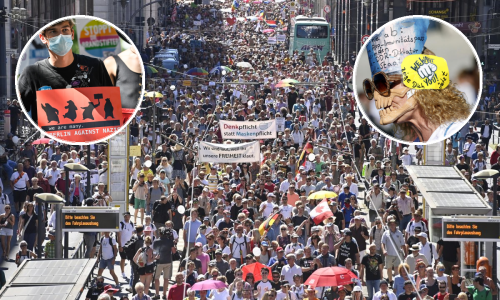 U Berlinu 17.000 prosvjednika protiv 'zavjere korona-pandemije' i nošenja maski; šefica SPD-a: Neodgovorni Covidioti!