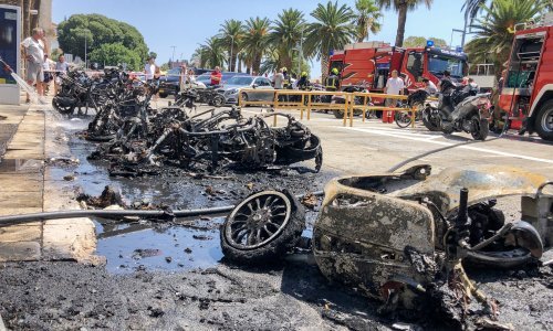 [FOTO/VIDEO] Krivac za jučerašnji požar na splitskoj rivi je - električni moped