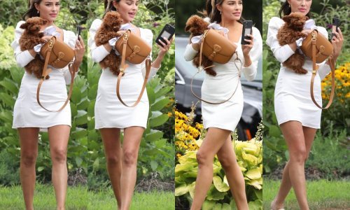 Stajling jedne od najljepših žena svijeta zasjenio je njezin novi krzneni mezimac