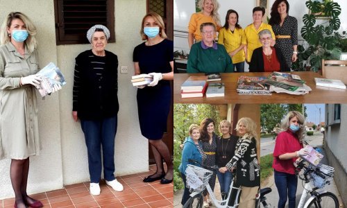 Ni korona ih ne može zaustaviti: Knjižničarke iz Đurđevca čitateljima knjige dostavljaju na kućne pragove