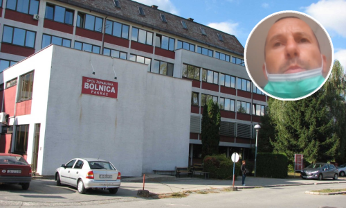 Šimun je u bolnici, a njegov otac u šatoru ispred nje: 'Čujemo se voki-tokijem, on zna da je tata blizu'