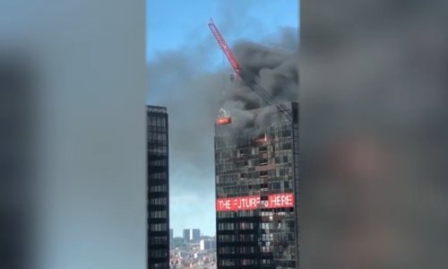 Vatra u neboderu WTC-a: Vatrogasci gase požar na 27. katu poslovnog centra u Bruxellesu