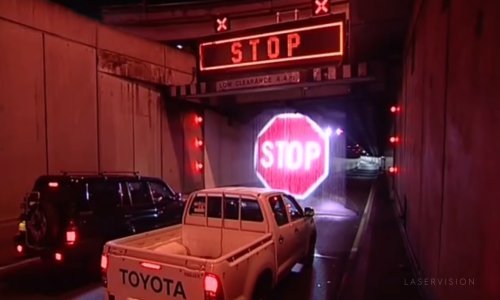 Vodom i laserima spriječili korištenje zatvorenog tunela