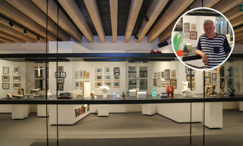 Boljanin svome rodnom kraju darovao 300 djela domaćih umjetnika: Zavirite u nesvakidašnju Galeriju malih formata