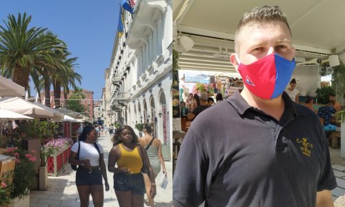 [FOTO] Ljetni korona-đir splitskim štekatima: 'Satrat će nas ove maske, a moraš ih nosit, svako malo zaviri kakav inspektor. Kvragu i korona, neka ju đava napokon odnese!'