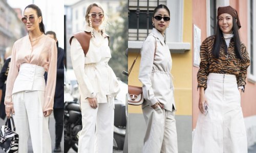 Ne znate kako nositi bijele hlače ili traperice? Zvijezde ulične mode nude pregršt odličnih rješenja