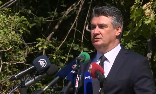 [VIDEO/FOTO] Milanović u Gruborima citirao Aleksu Šantića. 'Ostajte ovdje!...