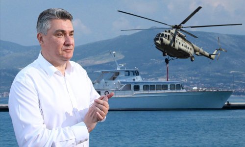 Milanović u tri dana na vojni brod i helikopter potrošio više od sto tisuća kuna