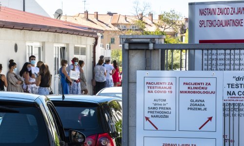 U Splitskoj-dalmatinskoj županiji 99 novozaraženih, pozitivna djelatnica Kabineta župana