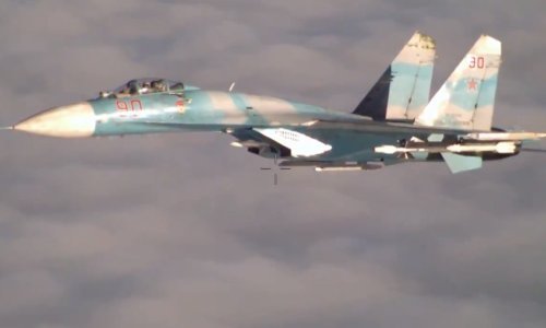 Ovako to izgleda kad vas presretne ruski Su-27 Flanker