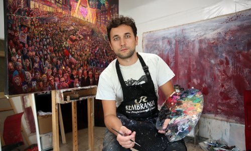 Slikar Stipan Tadić karantenu je proveo u 'centru svake drame', New Yorku. Ispričao nam je kako je to izgledalo, a o hrvatskoj art sceni kaže: Jako smo mali, ne trebamo razmišljati o tržištu, trebamo se fokusirati na kvalitetu